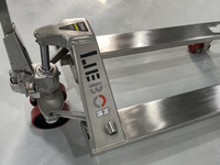Carretilla elevadora manual LIEBO Jack Trans Pallet Trolley 2Ton Transpaleta manual de acero inoxidable