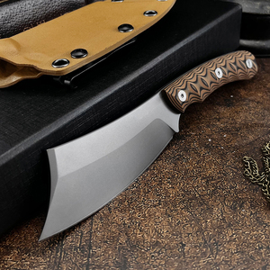 Cuchillo fijo de alta dureza para acampar, herramienta multifuncional de rescate para escalada de montaña, mango completo, grado industrial, caza al aire libre, EDC - Product Image 1