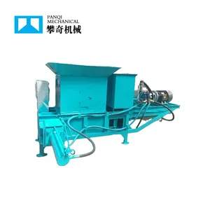 Panqi factory hot sale tobacco bale hydraulic press machine stationary square hay baler for sale
