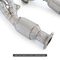 Collecteur d'échappement isolé haute performance d'usine pour Lexus RCF 5.0 conduite à droite 2016-2019 – Pièce de rechange performance