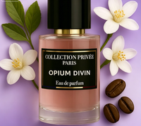 Collection Privée 50ml - Divine Opium - Eau de Parfum Unisexe Doux Café Vanille Longue Durée Parfum de Luxe France