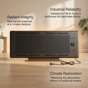 Lampada Riscaldante da Bagno, Radiatore <span class=keywords><strong>Elettrico</strong></span> Portatile in Alluminio, Stufa Elettrica da Parete, Supporto TV, Ventilatore Riscaldante da Esterno - Product Image 5