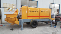 Bomba de Concreto Diésel MINLE HBTS80-16-176R con Sistema de Control PLC Rexroth Hydraulics de Alta Eficiencia 50-85M/H para Minería y Presas