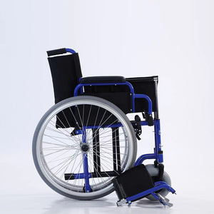 Silla de ruedas manual plegable a precio de fábrica para el mercado sudamericano - Product Image 2