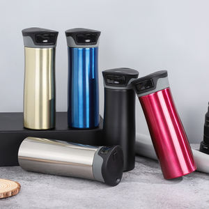 <span class=keywords><strong>Tasse</strong></span> <span class=keywords><strong>Contigo</strong></span> 500ML anti-déversement gobelet en métal thermique <span class=keywords><strong>tasse</strong></span> à café de voyage en acier inoxydable isolée avec couvercle - Product Image 1