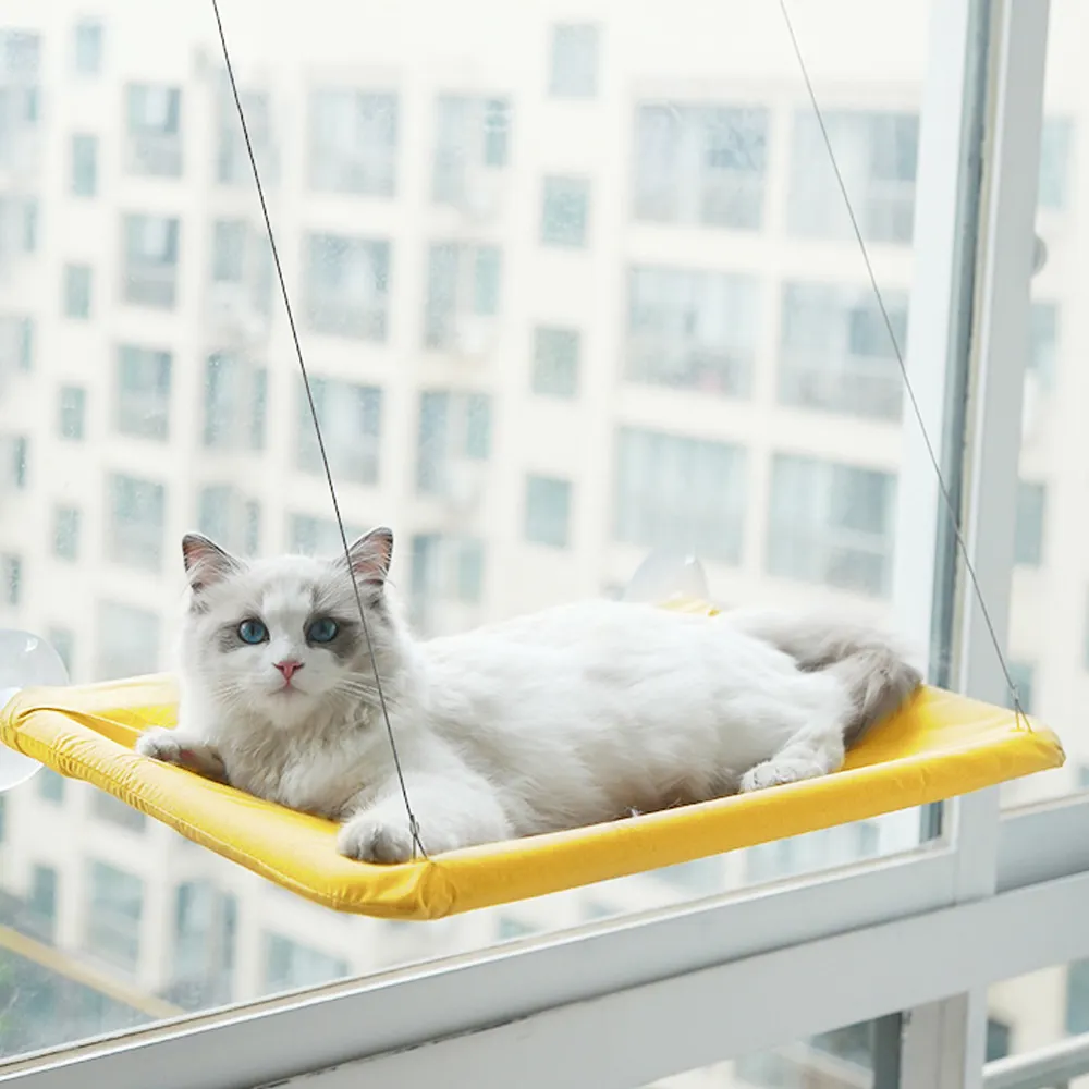 An toàn mèo cửa sổ cá rô mèo cửa sổ Giường treo gắn mèo Ghế võng cho vật nuôi tiết kiệm không gian