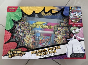 Collection de posters premium PTCG Pokémon 100 % authentiques sous blister : Mega Lucario et Mega Gardevoir – Cadeau de cartes à collectionner - Product Image 4