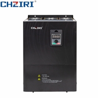CHZIRI 132kW/160kW 253A/300A mural/petite taille-convertisseur de fréquence d'entraînement en acier vsd vfd ac 380v