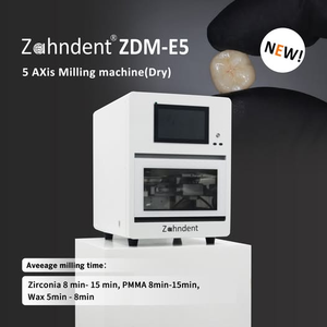 Zahndent Fresatrice Dentale Intelligente a Cinque Assi con 6 Alloggiamenti per Frese, Attrezzatura per Laboratorio Odontotecnico - Product Image 2