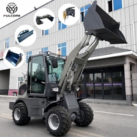 CE-Zertifizierter Diesel-Lader FULCORE mit Festspindelgetriebe und Power-Shift-System, Robuste Konstruktion für Erdbewegungsarbeiten, Radlader