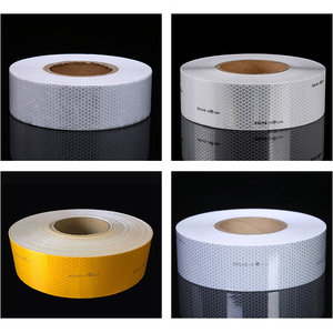 Bạc hi-vis solas băng phản quang biển được phê duyệt PVC vải dựa trên Acrylic dính cho thiết bị an toàn cuộc sống Phao áo khoác quần áo - Product Image 2