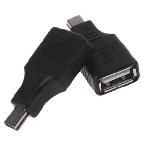 מיני USB זכר ל-usb נקבה ממיר מחבר העברת נתונים Sync OTG מתאם לרכב AUX MP3 MP4 טבליות טלפונים U-דיסק