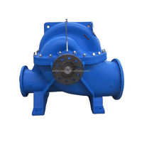 Pompe à feu électrique 50 hp 1000 gpm, boîtier fendu horizontal, pompe à arbre nu avec boîtier fendu