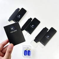 Boîtes et étiquettes d'emballage personnalisées avec finition brillante ou mate, de 3 ml, 5 ml et 10 ml, équipées de plateaux en plastique pour l'emballage
