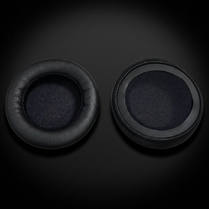 For ATH WS550 Headphone Cushions Audio Technica Premium Protein Skin Black Memory <b>Foam</b> Over Ear <b>Pads</b> Replacement Sleeves - Product Image 5