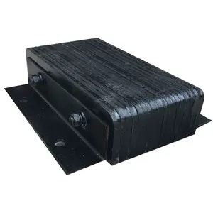 Heavy Duty Laminated Custom Dock Bumper Block Muelle de carga Bumper Dock Fender para protección de pared