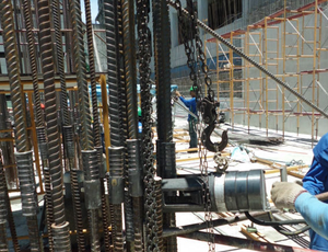 Connecteur de barres d'armature par extrusion à froid pour matériaux de construction, à longue durée de vie - Product Image 1