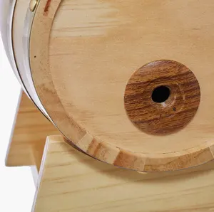 Mini barril de madera para vino, pequeño, fabricado en china, buena calidad