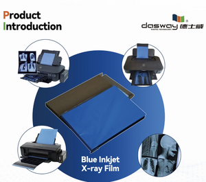 Blauwe Inkjet X Ray Film Diagnostische Film Voor Ct <span class=keywords><strong>Dr</strong></span> Mri Medische Beeldvorming Afdrukken A4 8 "X 10" - Product Image 2