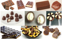 Ligne de traitement du chocolat (du haricot au bar)