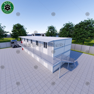 Contenedor de oficina personalizado, caja de actividad Lcl rápida desmontable de montaje sencillo, casa contenedor prefabricada de habitación de acero de Color - Product Image 3