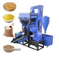 Machine à riz combinée électrique / Désherbeuse à grains de blé / Machine à moudre les grains de blé