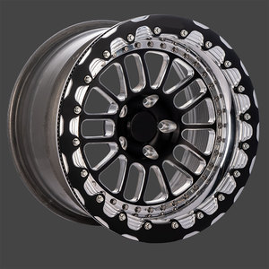 Rines Forjados Negros Mate <span class=keywords><strong>de</strong></span> 18, 19 y 20 Pulgadas con Beadlock, PCD 5x112, ET 40mm y Centro <span class=keywords><strong>de</strong></span> 25mm para BMW M4 F82, Nuevos - Product Image 2