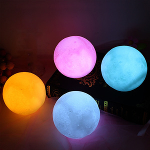 Lampes LED flottantes pour piscine, mini 8 cm, RGB, boule lumineuse mignonne, télécommande, recharge USB, intensité réglable, ABS, piles incluses, pour plage, suspendues, effet lune - Product Image 5