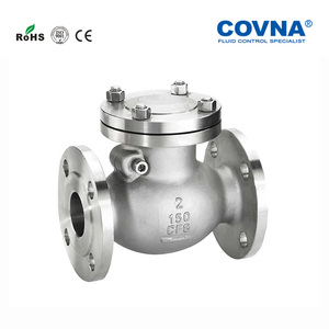Válvula de Retención de Acero Inoxidable COVNA DN200 de 8 Pulgadas ANSI Clase 150 con Brida de Alto Flujo CF8M - Product Image 4