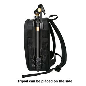 Bolsa para cámara SLR con correa ajustable para el hombro, mochila impermeable para cámara adecuada para bolsas Canon, <span class=keywords><strong>Nikon</strong></span>, SONY y GoPro - Product Image 2