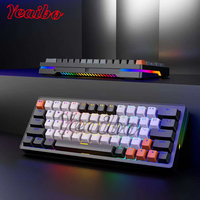 Clavier mécanique personnalisé Yeaibo pour ordinateur portable, clavier magique et souris, claviers sans fil, touches de clavier pour PC, clavier mécanique pour jeux