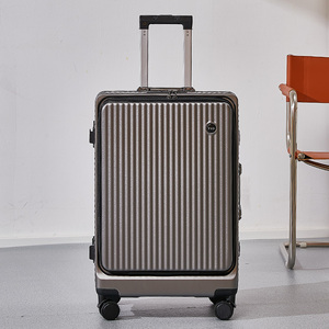 <span class=keywords><strong>Valigia</strong></span> <span class=keywords><strong>valigia</strong></span> con telaio in alluminio Vintage personalizzata 20 pollici di medie dimensioni <span class=keywords><strong>valigia</strong></span> Trolley <span class=keywords><strong>valigia</strong></span> - Product Image 3