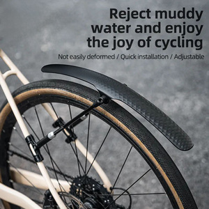 ZOYOSPORTS garde-boue de vélo de route garde-boue adapté <span class=keywords><strong>pour</strong></span> 26 ", 27.5", 29 "réglable gravier <span class=keywords><strong>VTT</strong></span> garde-boue avant garde-boue arrière - Product Image 3