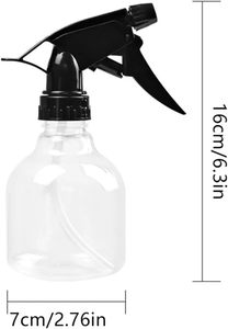 250ml 500ml Clear Glass Square <b>Bottle</b> with Black <b>Trigger</b> <b>Spray</b> Nozzle and Screen Printing - Product Image 2