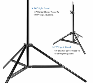 GMTPET Venta al por mayor OEM Venta caliente Fotografía Foto Retrato Estudio 600W <span class=keywords><strong>Luz</strong></span> <span class=keywords><strong>de</strong></span> día Paraguas Kit <span class=keywords><strong>de</strong></span> iluminación continua - Product Image 6