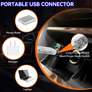 LELANPU Luz para Camión, Luces Halo Demon, Decoración RGB para Ventana, Proyector Future Eyes, Accesorios para <span class=keywords><strong>Taxi</strong></span>, Auto, Coche, Luz LED Decorativa - Product Image 4