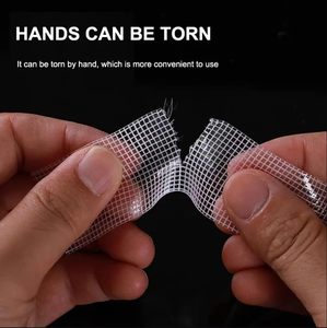 Nouvelle bande adhésive nano en maille double face amovible, renforcée par des fibres, à forte viscosité, en rouleau, sur mesure, pour la vente en gros - Product Image 4