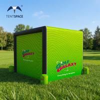 Ensemble de simulateur de golf extérieur PGM MNQ012 pour la maison, le karaoké, le cinéma, la salle de jeux de golf commerciale