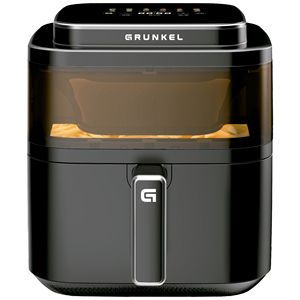 Friteuse à air Grunkel 6L 1400W avec commande tactile numérique et panier antiadhésif pour une cuisine saine - Product Image 1