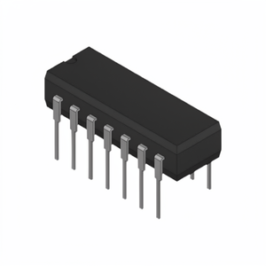 Circuit intégré NAND 2 canaux 4 entrées 14DIP, composant électronique logique, production 14 DIP (0.300", 7.62mm), service complet original 74F20PC - Product Image 1