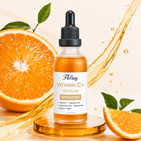 Sérum Visage OEM Marque Privée Vitamine C Éclaircissant Peau Terne Atténue les Taches Brunes Affine les Pores Hydrate Soin Facial 30ml