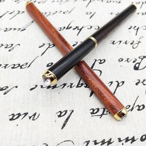 ปากกาไม้ธรรมชาติด้านบนเพชร<span class=keywords><strong>2022</strong></span>,ปากกาหมึกซึมไม้มะเกลือไม้แปลกใหม่แกะสลักด้วยมือมาใหม่ - Product Image 3