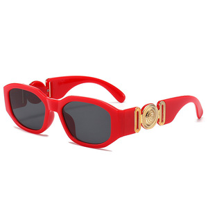 Nuovo stile uomo e <span class=keywords><strong>donna</strong></span> piccola montatura Retro netto rosso marea Street Photo <span class=keywords><strong>occhiali</strong></span> <span class=keywords><strong>da</strong></span> <span class=keywords><strong>sole</strong></span> 5208 - Product Image 2