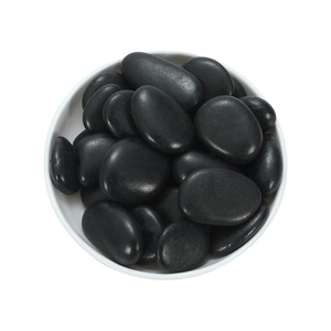 Uv-Resistente Zwart Gepolijste Kiezelstenen-Weerbestendig Voor Mall Terrassen & Kantoor Landschapsarchitectuur | Custom Verpakking - Product Image 4