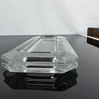Carreaux de verre décoratifs en cristal brillant de qualité supérieure pour la décoration murale et la cloisonnement d'espaces intérieurs – Vente en gros