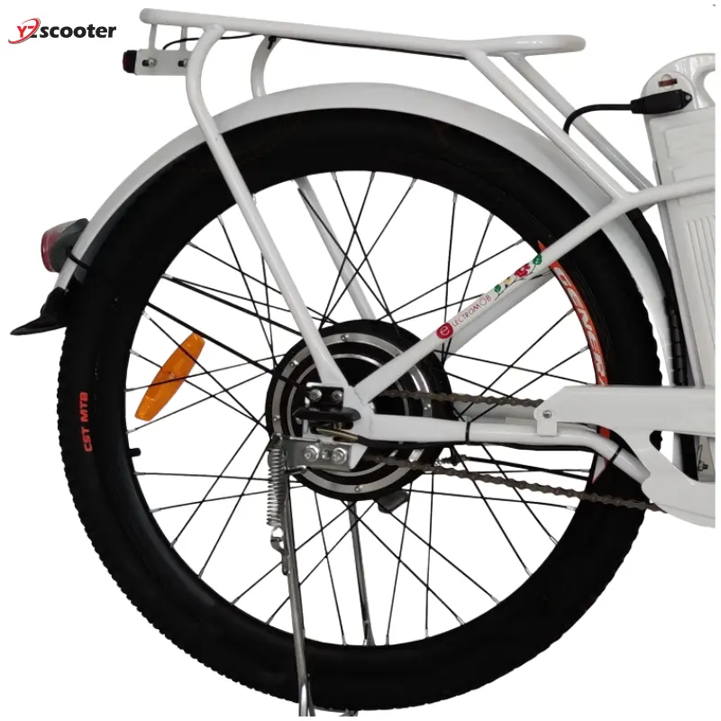 26 Inch Elektrische Fiets 35-50Km 7 Speed Elektrische Fiets Hoge Kwaliteit 350W 36V Motor E-Bike