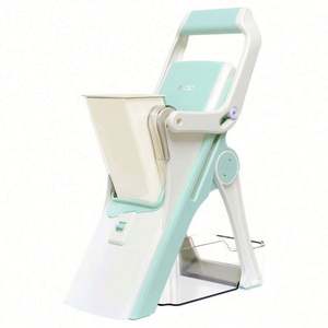 Accessoires de cuisine 2025 : Hachoir multifonction en plastique, trancheuse à légumes pliable en acier, coupe-pommes de terre manuel compatible four - Product Image 1