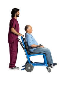 Servicio VIP Silla de ruedas de transporte de servicio pesado Sillas de ruedas de aeropuerto para un equipo de rehabilitación de viaje fácil de acera a puerta - Product Image 2