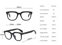 3613 precio barato prescripción Anti luz azul gafas para mujeres lectura ojo marco óptico al por mayor gafas marcos de ojos para hombres