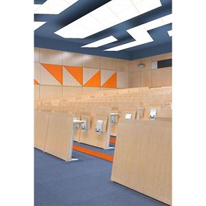 Silla de Escritorio para Estudiantes con Base de Aluminio y Asiento Escalonado para Aula, Mobiliario Escolar - Product Image 5